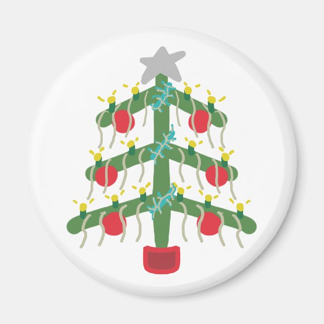 Imã Árvore de Natal (Frente)