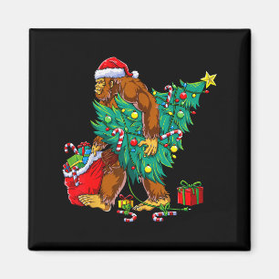 Imã Árvore de Natal Bigfoot da Most Wonderful Christma