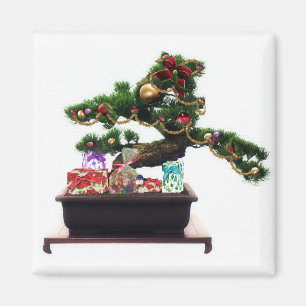 Imã Árvore de Natal Bonsai