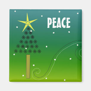 Imã Árvore de Natal da Paz