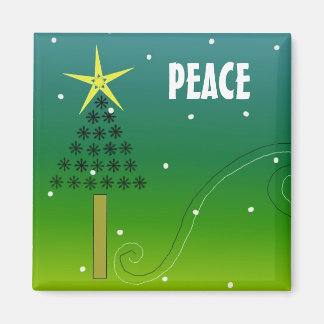 Imã Árvore de Natal da Paz