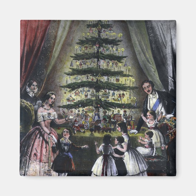 Imã Árvore de Natal da Rainha Victoria (Frente)