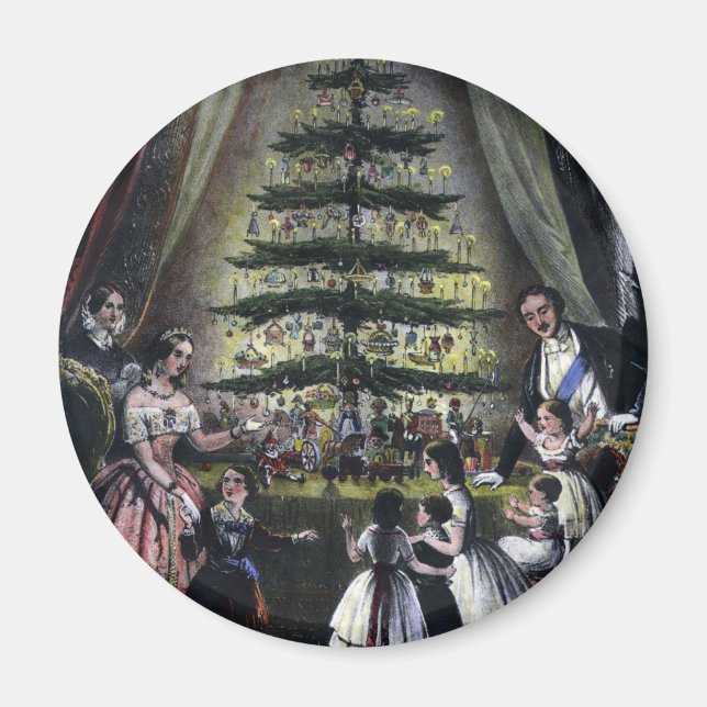 Imã Árvore de Natal da Rainha Victoria (Frente)