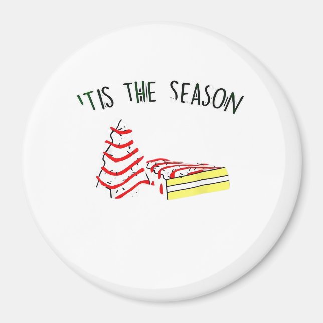 Imã Árvore de Natal da temporada (Frente)