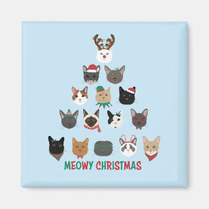 Imã Árvore de Natal de Cat