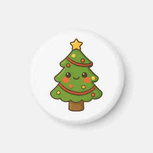 Imã Árvore de Natal de Kawaii Cute
