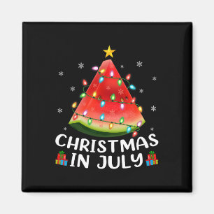 Imã Árvore de Natal de Melancia com Iluminação Diverti