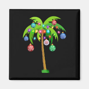 Imã Árvore de Natal de Palmeira Havaiana Tropical Coco