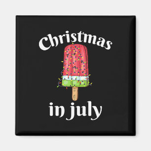 Imã Árvore De Natal De Sorvete De Natal Em Julho De Ve
