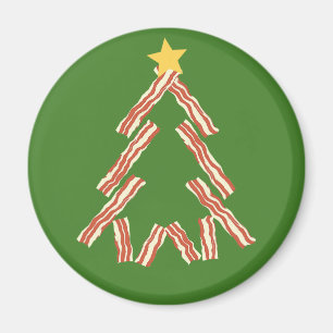 Imã Árvore de Natal do bacon