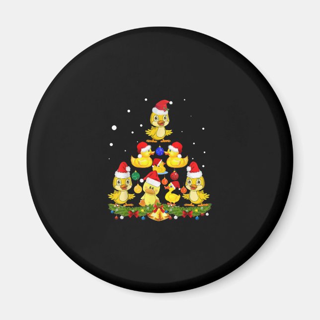 Imã Árvore de Natal Duck (Frente)