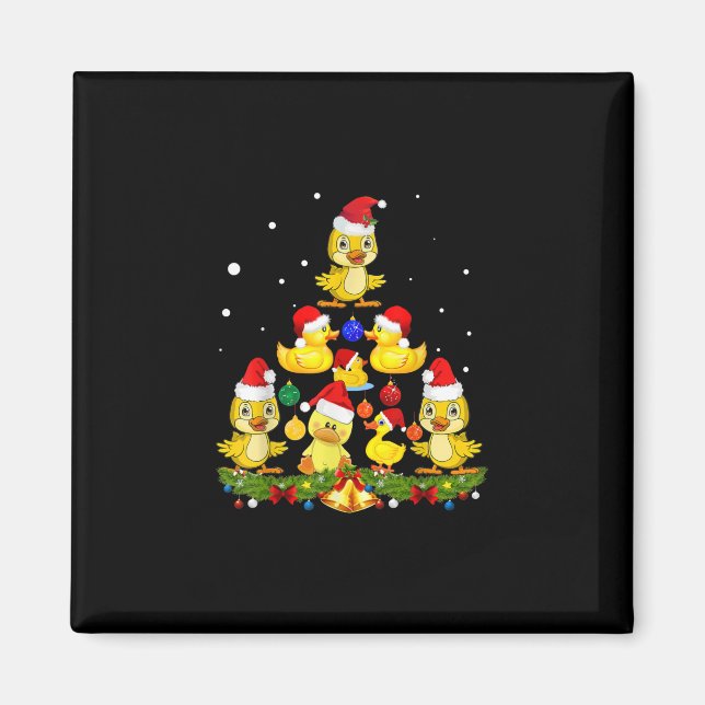 Imã Árvore de Natal Duck (Frente)
