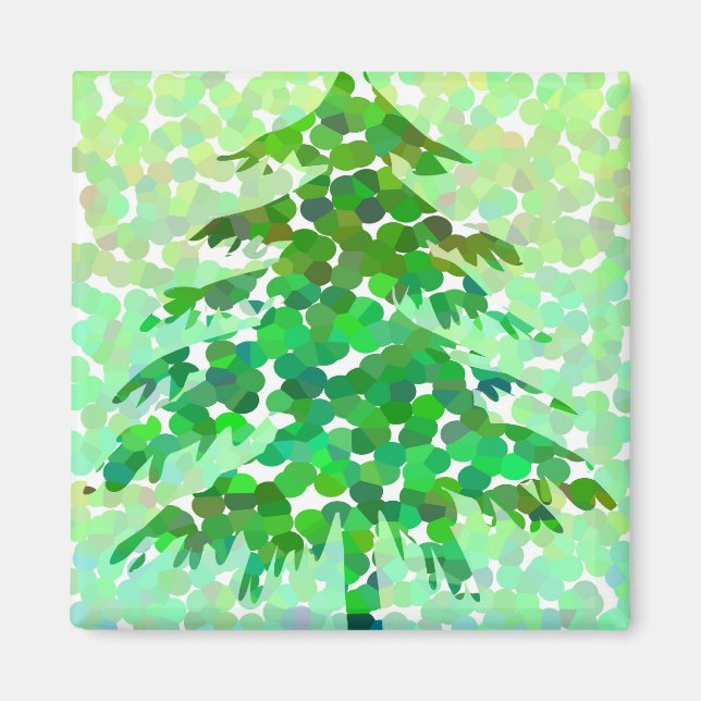 Imã Árvore de Natal - Magnet (Frente)