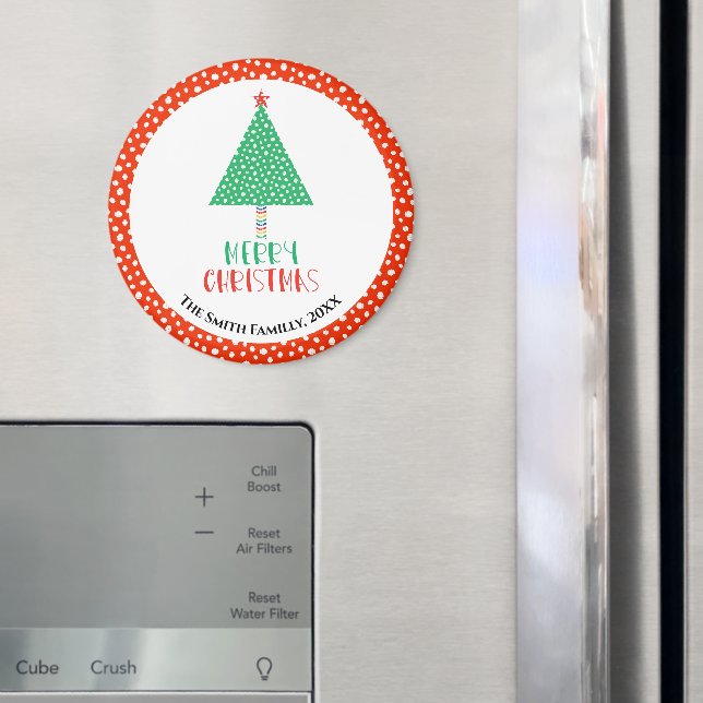 Imã Árvore de Natal Moderna  (In Situ (Fridge))
