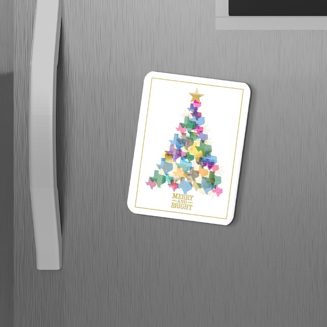 Ímã Árvore de Natal Russo do Texas (Criador carregado)