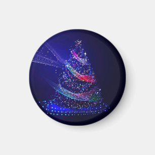 Imã Árvore de Natal SlipperyJoe digital translúcida ve