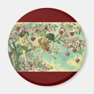 Imã Árvore do coração dos Cupido do dia dos namorad