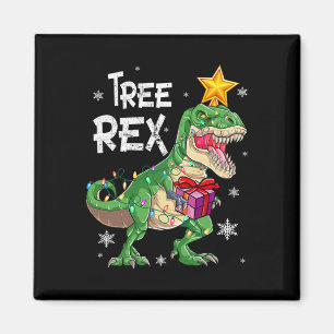Imã Árvore do Dinossauro de Natal Rex Pajamas Homens M