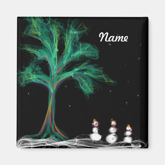 Imã Árvore do ímã + Suavização (Frente)