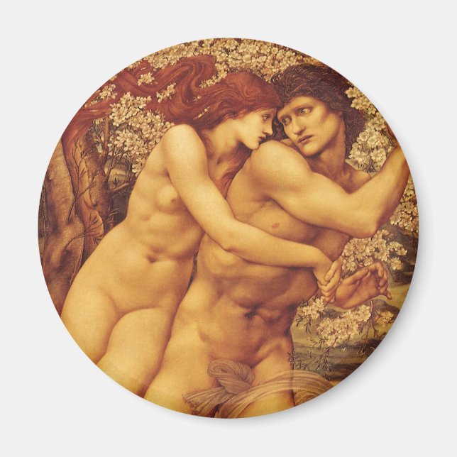 Imã Árvore do Perdão, Sir Edward Coley Burne-Jones (Frente)