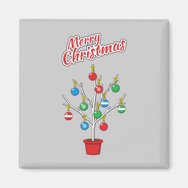 Imã Árvore do Ramal de Natal - Feliz Natal (Frente)