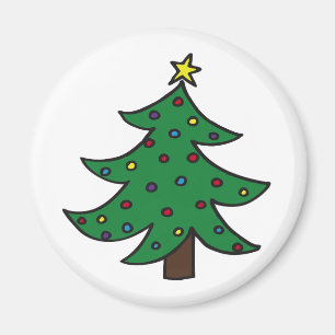 Imã Árvore Feliz de Natal