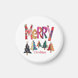 Imã Árvore Feliz de Natal