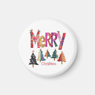 Imã Árvore Feliz de Natal