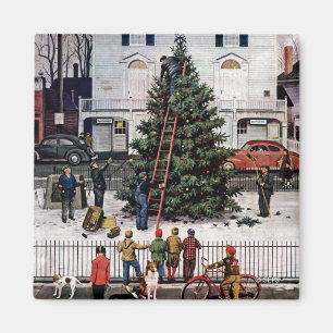 Imã Árvore na Praça da Cidade