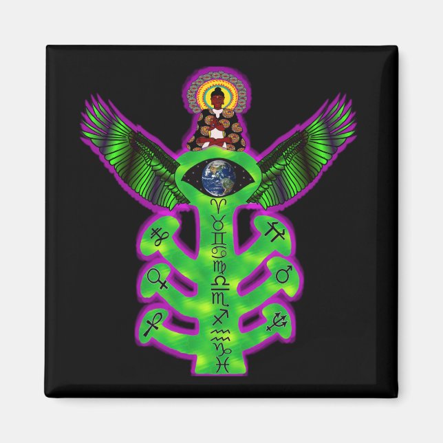 Imã Árvore Sagrada do Conhecimento (Frente)