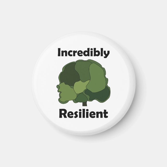 Imã Árvore Sicômoro Incrivelmente Resiliente Inspirado (Frente)