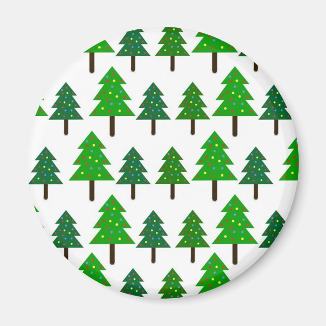 Imã Árvores de Natal (Frente)