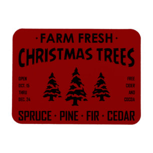 ÍMÃ ÁRVORES DE NATAL FRESCO FAZENDA