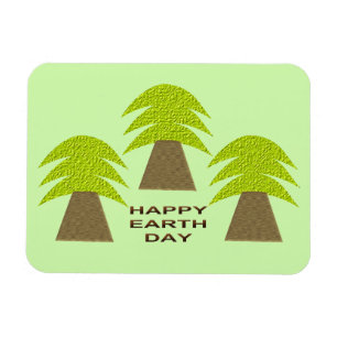 Ímã Árvores do Dia da Terra