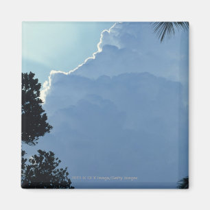 Imã Árvores e nuvens