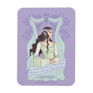 Ímã ARWEN™ "Compartilhe Uma Vida Com Você" Gráfico