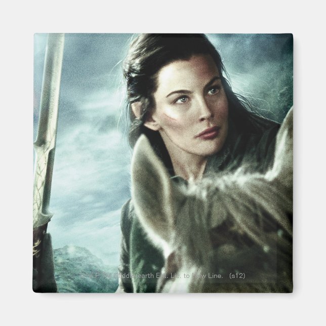 Imã ARWEN™ em neve e espada (Frente)