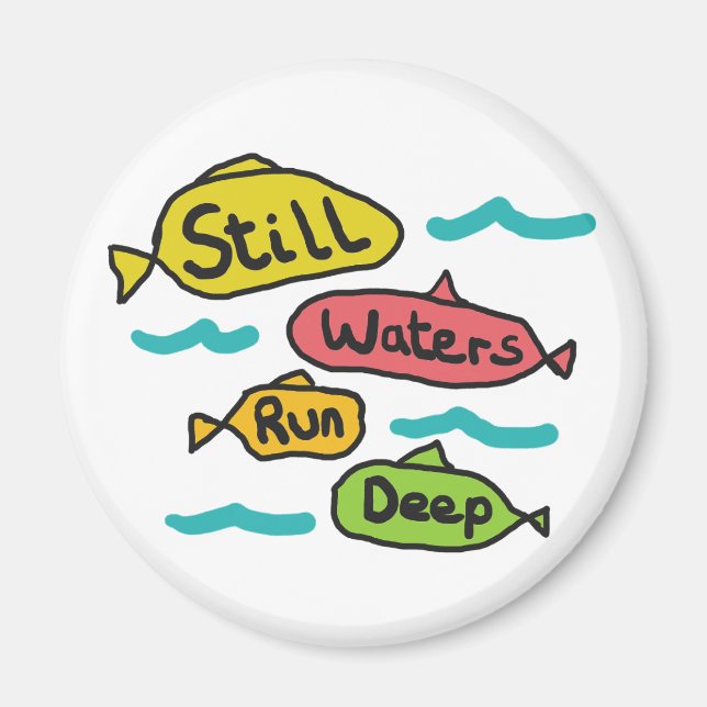 Imã As Águas Estáticas Correm Profundamente (Frente)