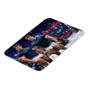 Ímã As árvores de Natal brilhantes de SlipperyJoe dois