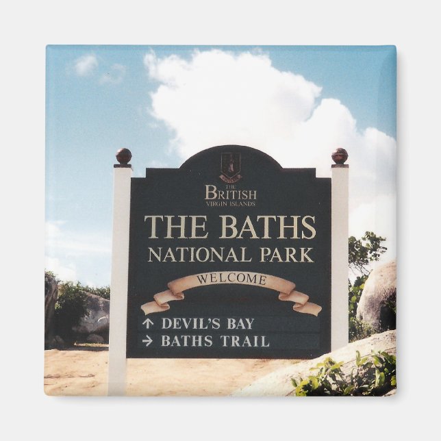 Imã As Banheiras - Virgin Gorda (Frente)