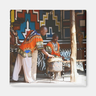 Imã As batidas do cilindro de África