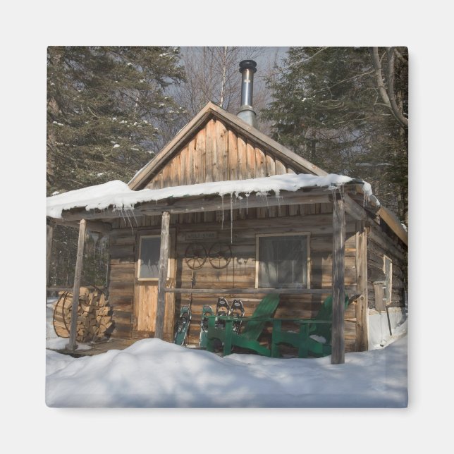 Imã As cabanas no pequeno Lyford Pond da AMC (Frente)