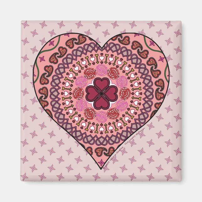 Imã As camadas do ímã cardíaco (Frente)