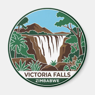 Imã As Cataratas Principais, Cataratas Victoria Zimbáb