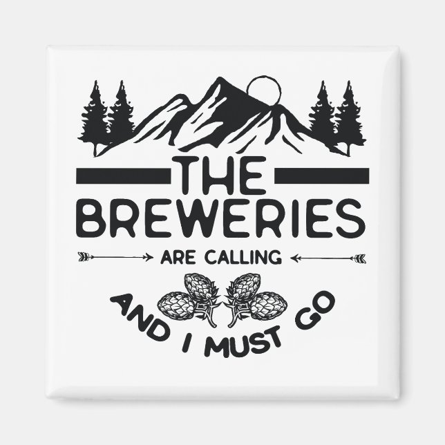 Imã As cervejeiras Estão Ligando (Frente)