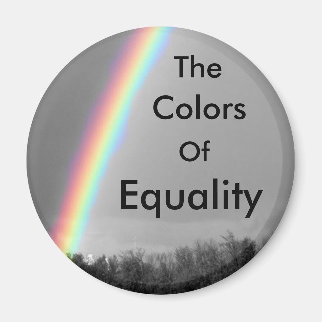 Imã As Cores Da Igualdade (Frente)