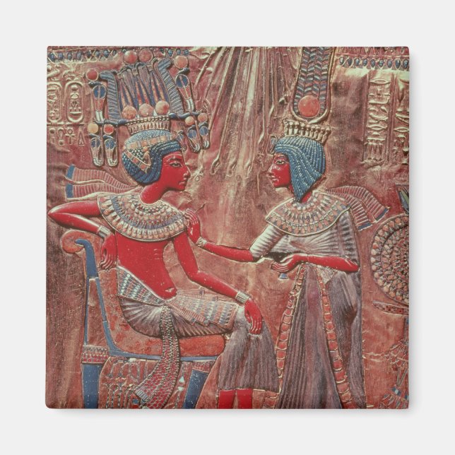 Imã As costas do trono de Tutankhamun (Frente)