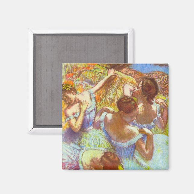 Imã As Dançarinas Azuis de Edgar Degas (Front/Back)