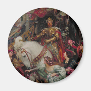 Imã As Duas Coroas de Sir Frank Bernard Dicksee