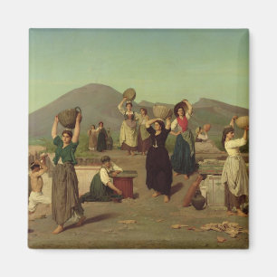 Imã As escavações em Pompeii, 1865